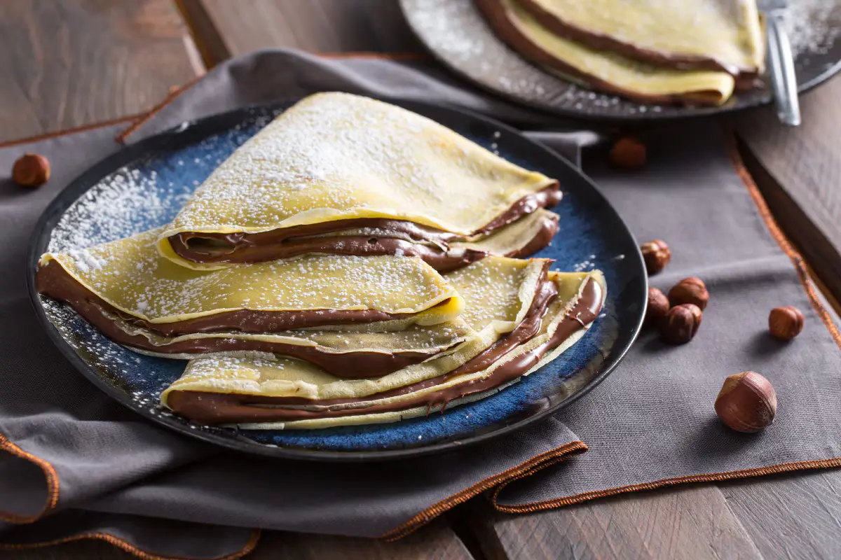 Crepes chocolate