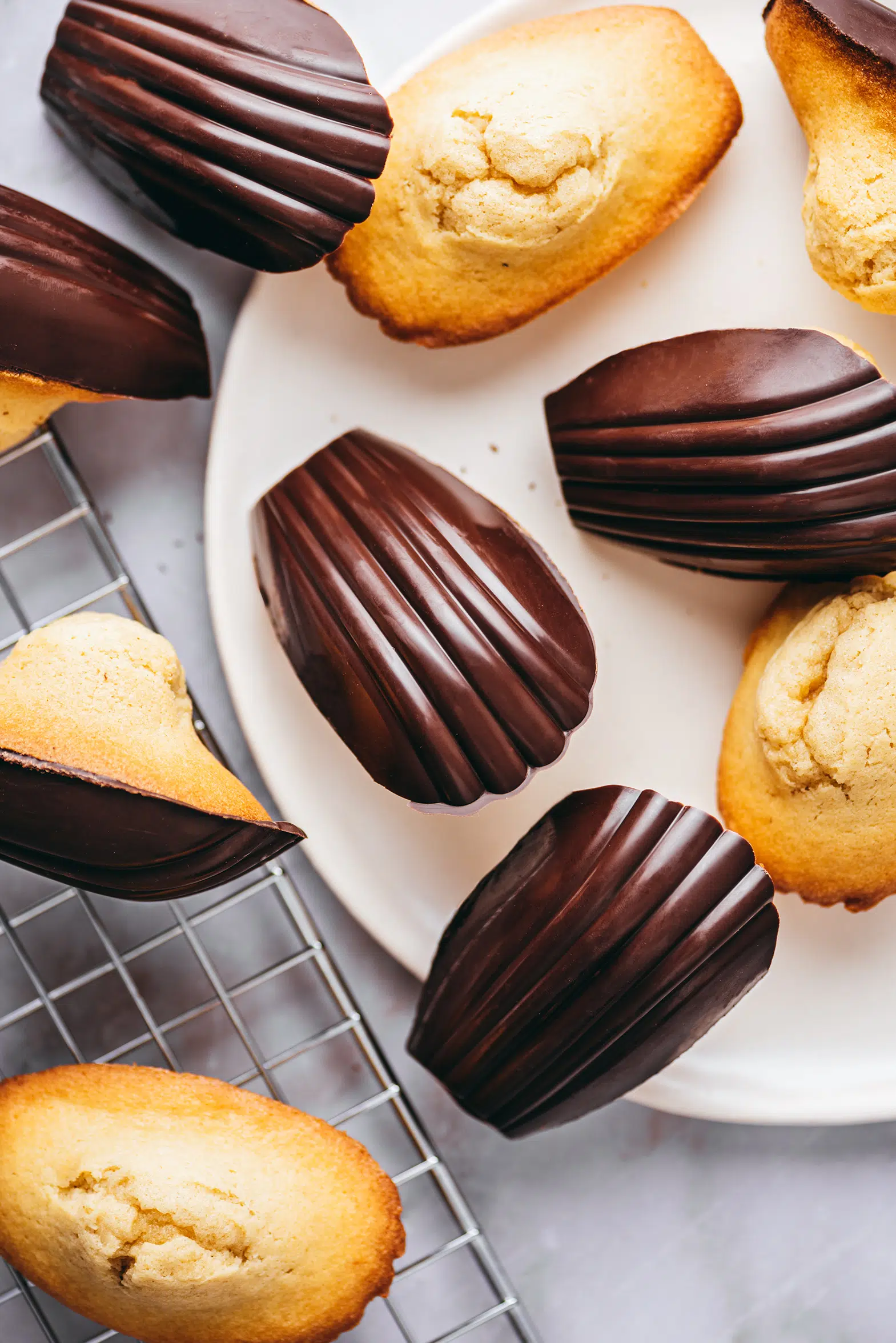 Madeleines au Chocolat