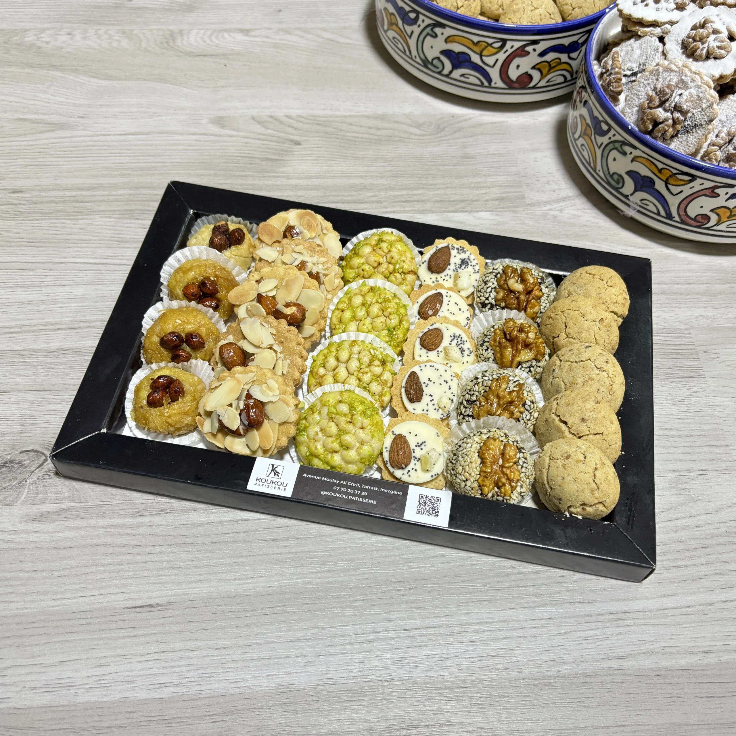 Plateau (Amandes + Sable)