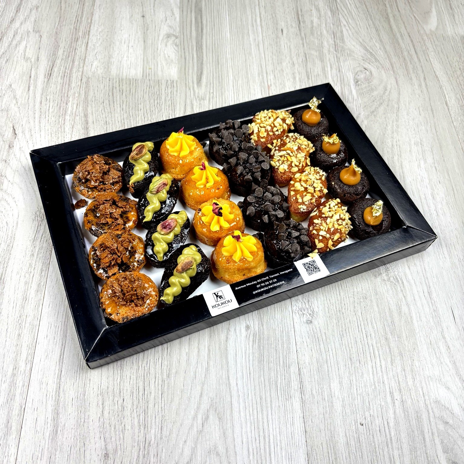 plateau financier amandes (24pc)