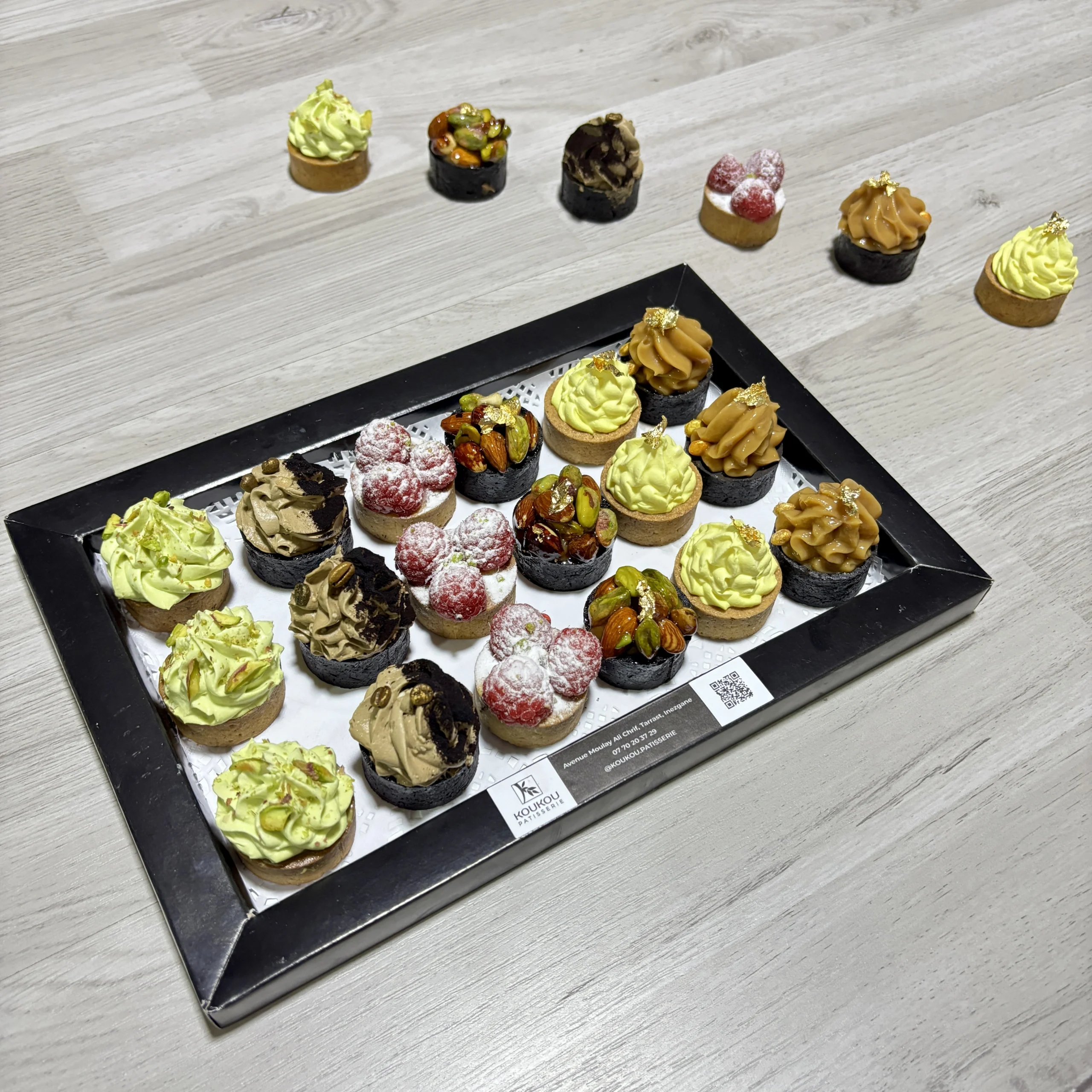 Plateau mini Tartelettes 24pcs