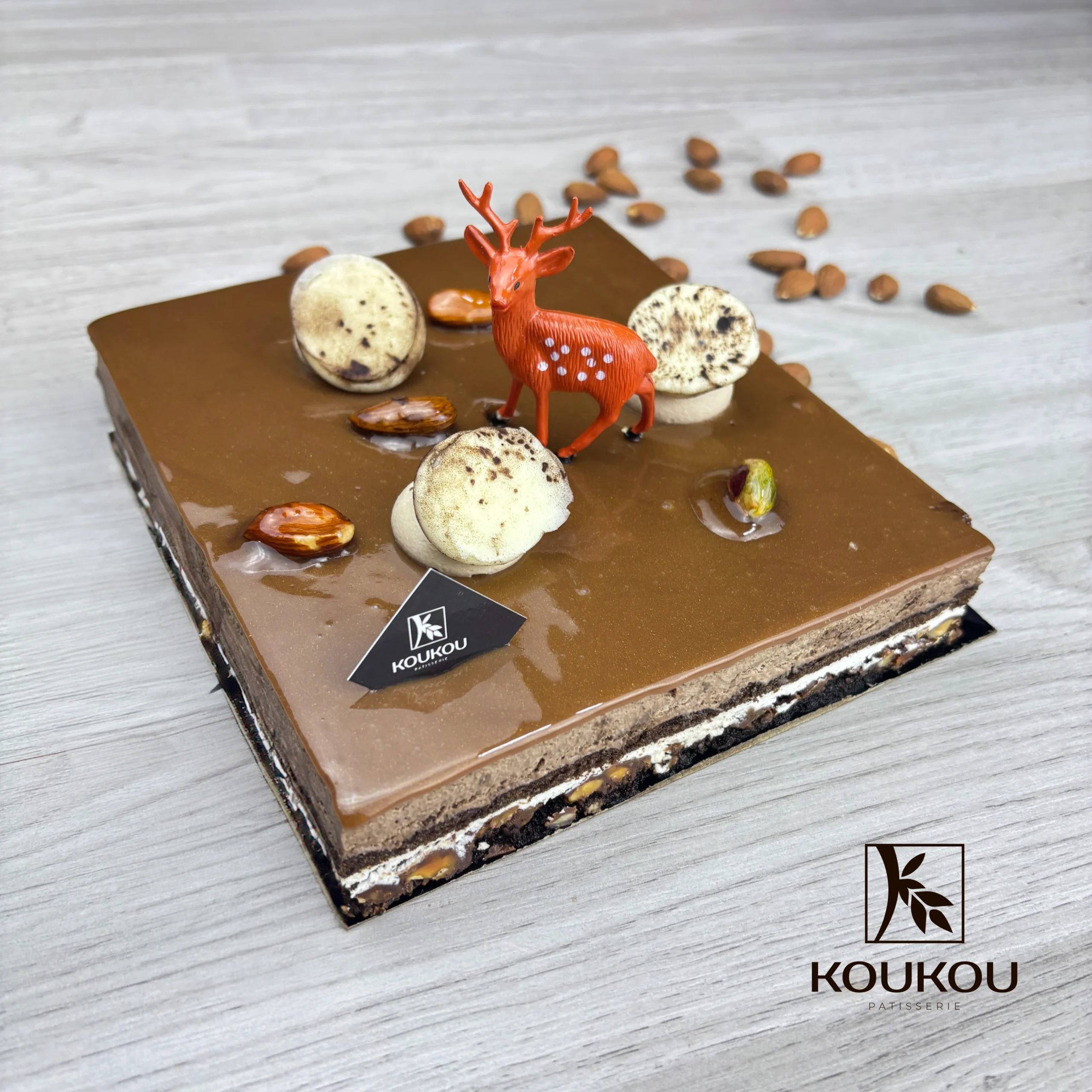 Entremets Croquant amande