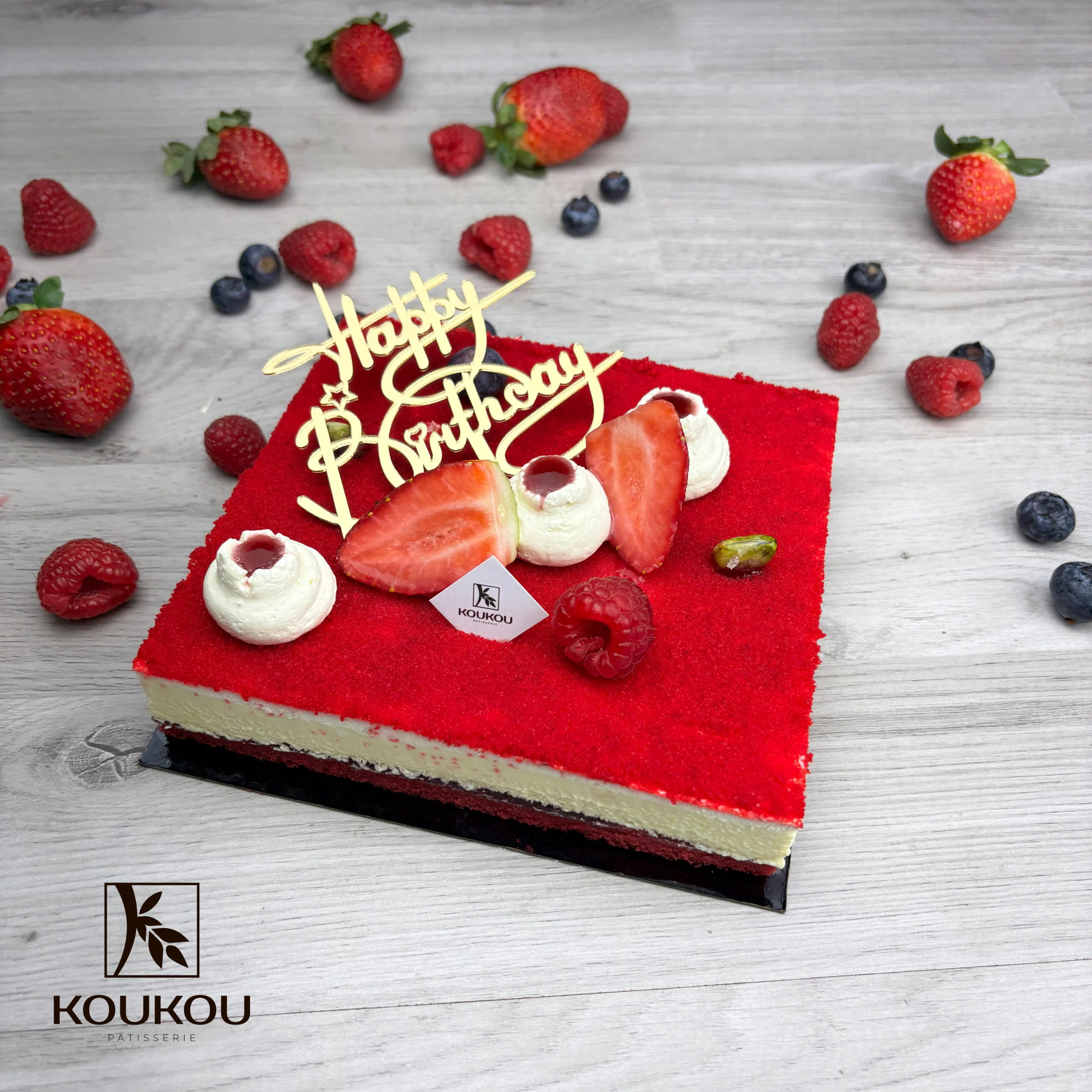 Entremets Red velvet